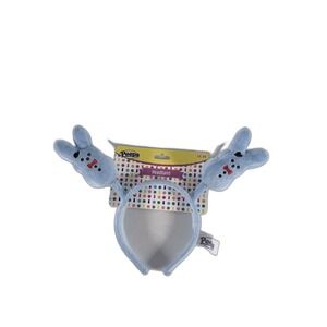 Peeps Blue Bunny Plush Headband Easter Costume Accessory Adult Size New